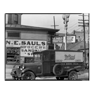 Walker Evans "New Orleans Street Corner" – Large Format Architectural Photographic Print For Sale