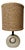 Vintage Travertine Table Lamp, Italy, 1960s For Sale