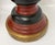 1960s Red Black & Gilt Ceramic Table Lamps, American Modern - a Pair For Sale - Image 16 of 18