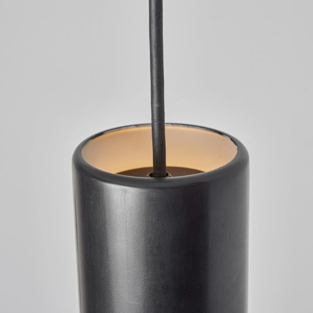 Large 1960s Stilnovo Faceted Diffuser Pendant Lamp For Sale - Image 10 of 12