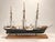 Navy Blue Mid 20th Century Handmade Seven Seas / Abraham Rydberg Ship Model by Milton I. Sachs For Sale - Image 8 of 9