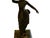 1920s Art Deco Victorian Style Stage Girl Dancer Bronze Figurine Marble Base For Sale - Image 5 of 9