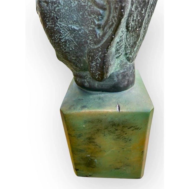 James Mont Ceramic Tara Buddha Head Lamp, Circa 1950 For Sale - Image 11 of 18