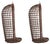 Mid-Century French Bamboo Rattan Swinging Egg Chair For Sale