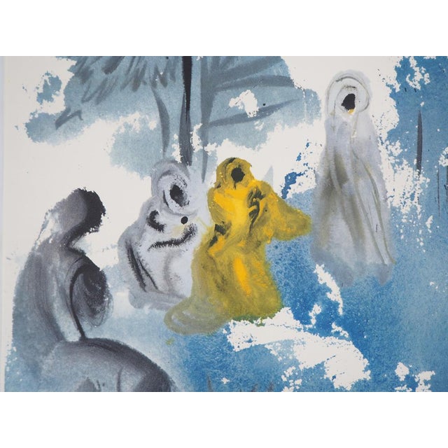 Salvador Dali, La Sainte Famille, Lithograph For Sale - Image 3 of 5