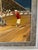 Goldenrod Oil Painting G. Fox Car Race Circa 1930, Framed For Sale - Image 8 of 12