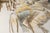 Watercolour on paper depicting a couple, 20th century. Watercolour on paper, 20th century, depicting a couple. H: 79cm, W:...