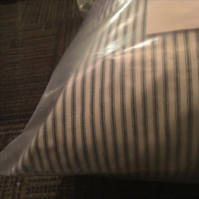 Us Army Vintage Pillow Ticking & Down 1955 Chairish