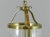 Metal Vintage French Twin Light Hall Lantern, 1930s For Sale - Image 7 of 9