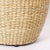 Wood Fs Flores Collection Pair of Woven Reed Garden Seats For Sale - Image 7 of 8