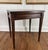 Brandt Vintage Mid to Late Twentieth Century Brandt Walnut or Pecan Dark Wood Small Side Table Federal Neoclassical For Sale - Image 4 of 7