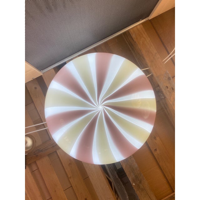 2010s Contemporary Murano Style Glass Multicolors Pendant Italian For Sale - Image 5 of 8