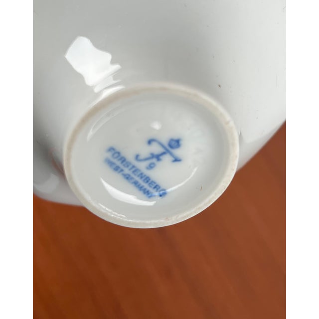 Vintage German Ceramic Vase from Fürstenberg, 1970s For Sale - Image 11 of 13