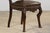 Antique French Louis XV Style Oak Dining Chairs W/ Brown Leather - Set of 8 For Sale - Image 11 of 18