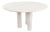 Italian Round Travertine Dining Table, 1970s For Sale