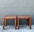 Vintage Woven Rattan Side Tables - A Pair For Sale - Image 4 of 12