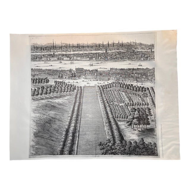 Vintage City of London Print For Sale
