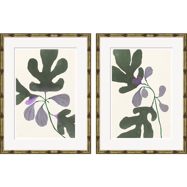 Hable Fig I + II by Susan Hable For Sale - Image 4 of 4
