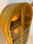 Wood Round Arched Teak Display Case with Lighting from Dyrlund For Sale - Image 7 of 11