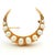 Antique Victorian 15k Gold Pearl Crescent Moon Brooch For Sale - Image 9 of 15