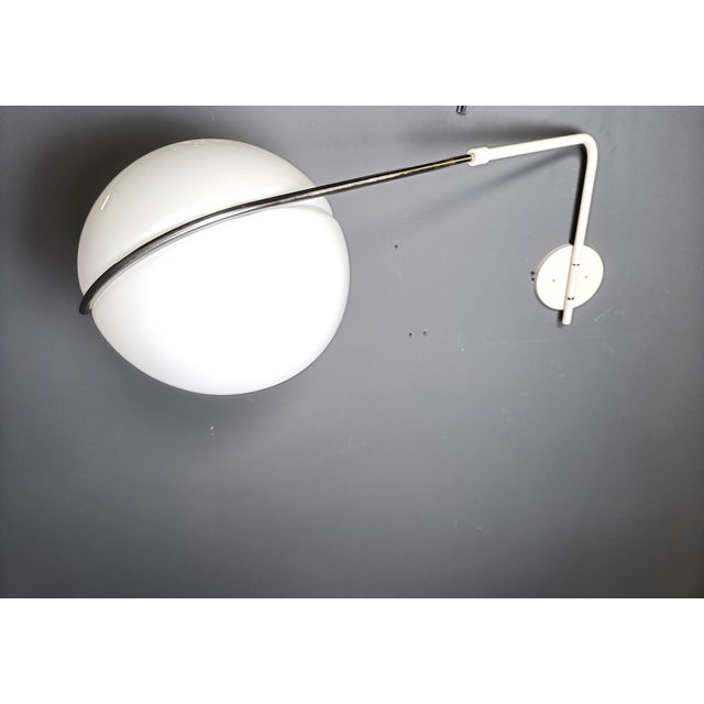 Mid-Century Modern Vintage Wall Lamp by Luigi Massoni for Guzzini, 1970s For Sale - Image 3 of 12