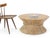 Mid-Century Modern Round Wheat Bamboo Sheaf Base Coffee Table Mid-Century Modern McGuire For Sale - Image 3 of 12