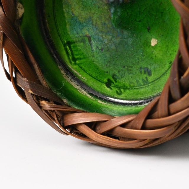Antique Japanese Awaji Ceramic Vase, 1900s For Sale - Image 11 of 14