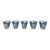 Vintage Hazel Atlas Equestrian Horse Tally Ho Shot Glasses - Set of 5 For Sale