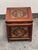 Brown Chinese Bone Inlay Square Storage Chest, Antique For Sale - Image 8 of 12