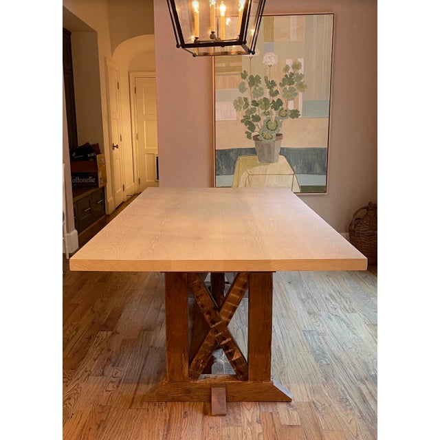 Custom Farmhouse Dining Table Chairish