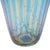 Blue Mayauel Ward Contemporary Iridescent Blue Blown Glass Vase, 2015 For Sale - Image 8 of 12
