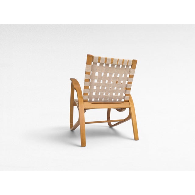 Sculptural Bentwood Lounge Chair by Jan Vaněk for Up Zavody, 1930s For Sale - Image 10 of 18