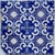 Blue Earthenware Tiles, 19th Century, Set of 4 For Sale - Image 8 of 8