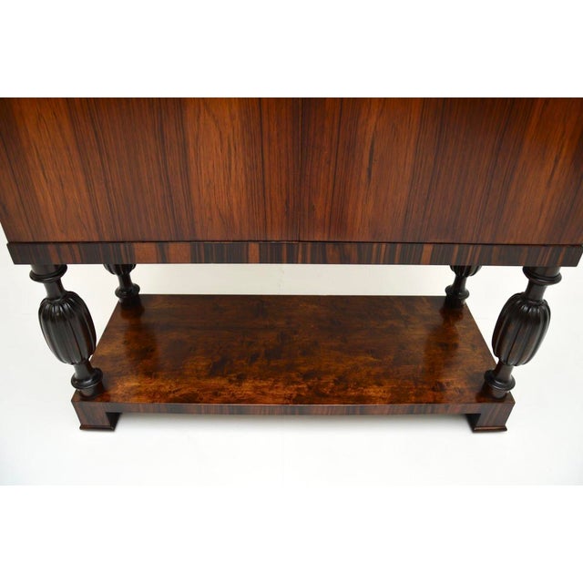 Vintage Swedish Inlaid Cabinet, 1930 For Sale - Image 10 of 11