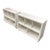 West Elm Parker Market Bin Cubbies, Pair For Sale