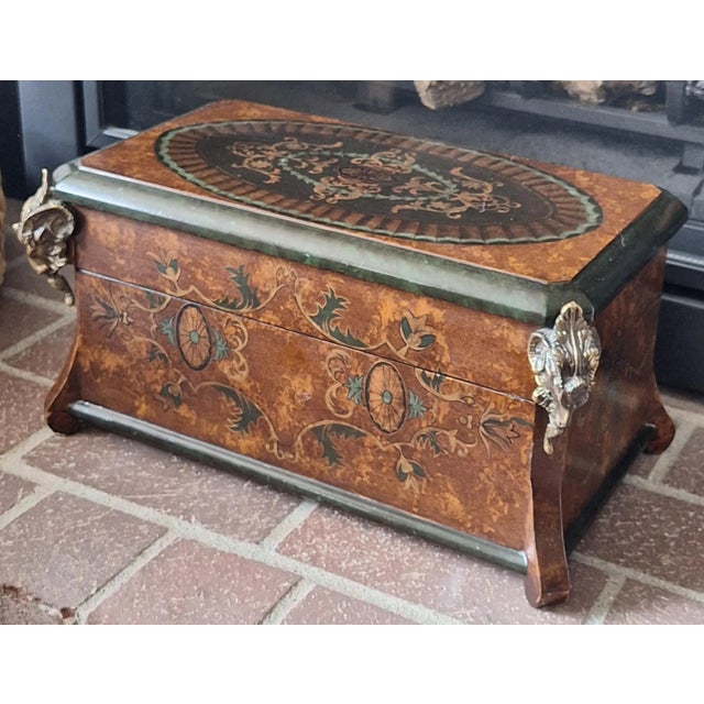 Estate Castillian Imports Aries Treasure Box For Sale - Image 12 of 12