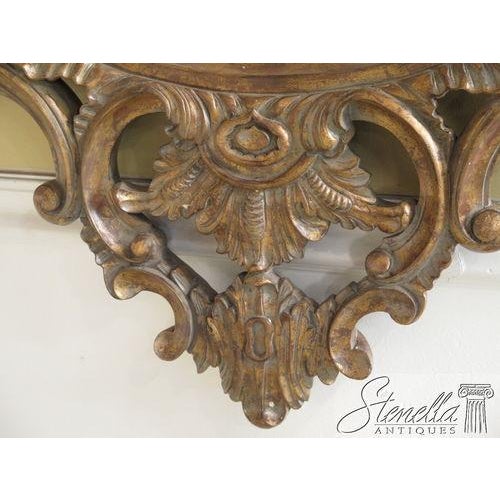 Gold LaBARGE Large Carved Frame Mirror W Eagles Model #Lb-Lm2293 For Sale - Image 8 of 10