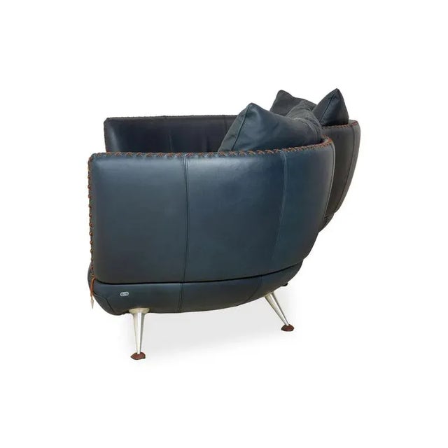 DS-102 Three-Seater Sofa in Leather from De Sede For Sale - Image 11 of 12