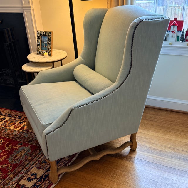 2020s Rh French Baroque Wingback For Sale - Image 5 of 8