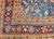 Vintage Farahan Sarouk Rug, Hand-Knotted Wool, Floral Pattern, Rust Red & Blue, 5x7 For Sale - Image 15 of 17