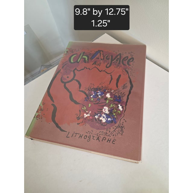 Lithographe Marc Chagall Book 1960 For Sale - Image 4 of 13