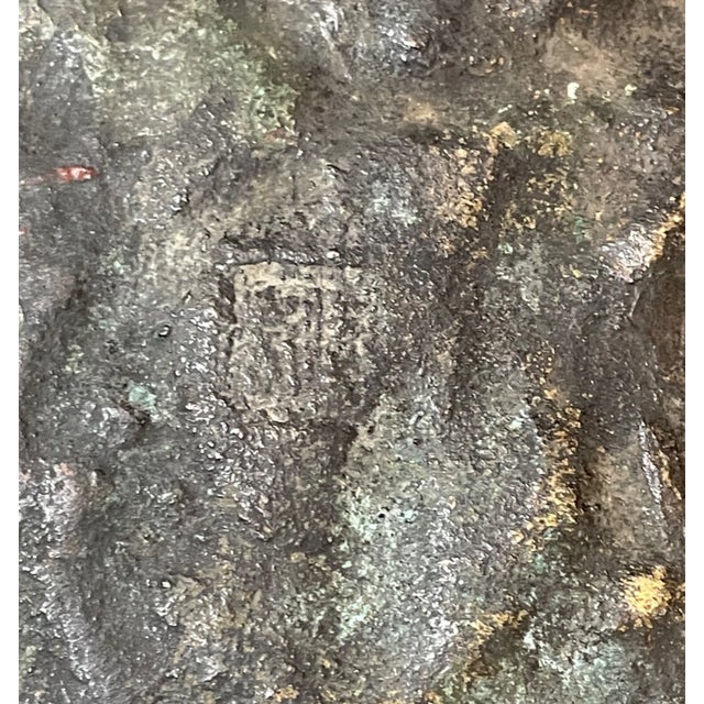 Antique 19th Century Southeast Asia Hindu Shiva God Bronze Wall Plaque Statue For Sale - Image 11 of 11