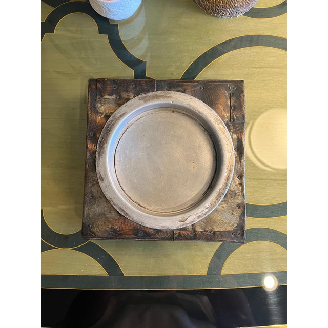 Paul Evans Patchwork Copper Large and Small Humidors w Cigar Ashtray, c 1970s - Set of 3 For Sale - Image 9 of 12