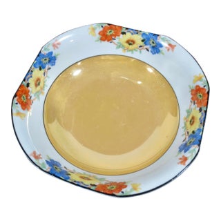 Art Deco Lusterware Shallow Bowl Circa 1930s' For Sale