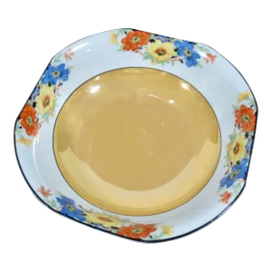 Art Deco Lusterware Shallow Bowl Circa 1930s'