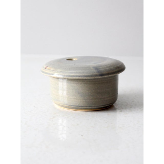 Vintage Studio Pottery Jar For Sale - Image 9 of 9