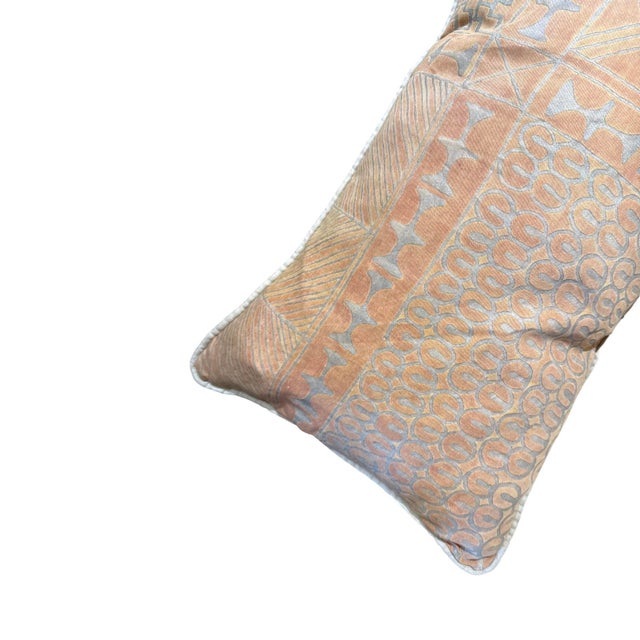 Italian Vintage Italian Fortuny Pillow For Sale - Image 3 of 4