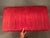 19th Century 19th Century French Louis XVI Style Gilded Bench With Ruby Red Upholstered Seat, Circa 1890 For Sale - Image 5 of 9