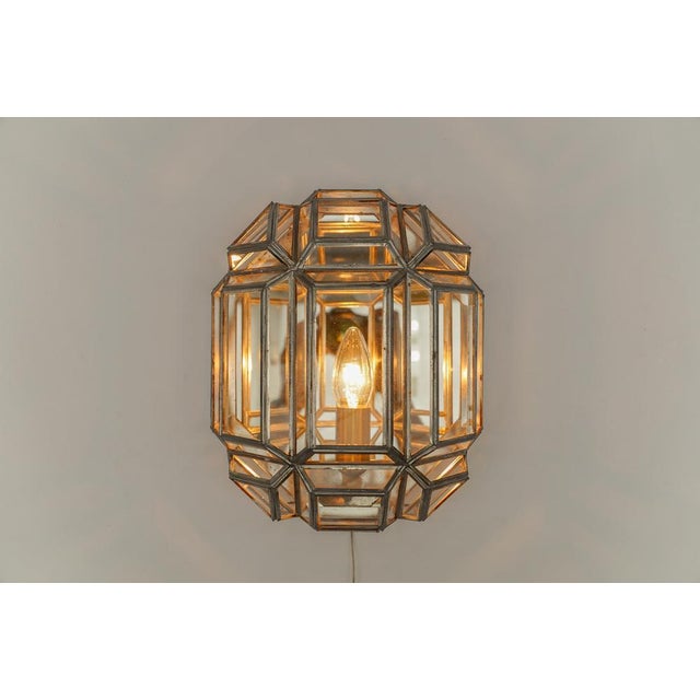 1950s Wall Lamp by Artesania Hijos De Estevez, 1950s For Sale - Image 5 of 17
