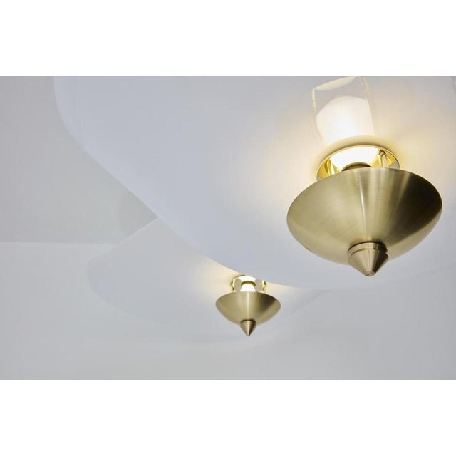 Curve Echappée Glass Pendant Lamp by Jennifer Midoz For Sale - Image 6 of 12